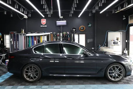 bmw520d 윈도우 크롬을 없애자! / 창원랩핑 CW디테일링 / 창원시 의창구 동읍