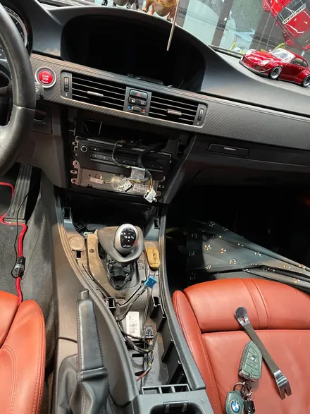 창원랩핑 BMW E92m3 실내카본랩핑 / 창원,마산,경남