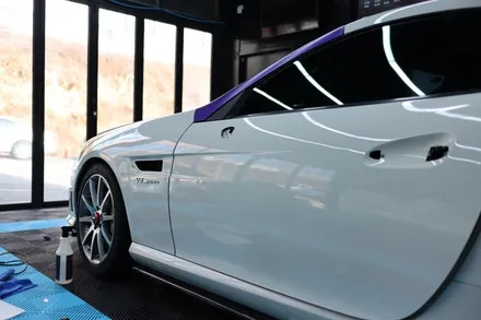 창원랩핑잘하는곳 벤츠slk55amg 에이버리 사틴퍼플 전체랩핑했어요 ! / 창원,마산,경남