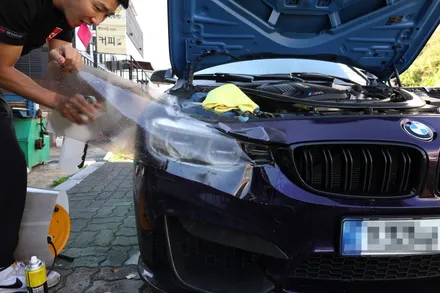창원 PPF BMW M3 라이트 보호와 드레스업까지~ 스모그PPF / 창원,마산,경남