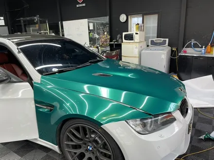 BMW E92 M3에이버리 다크그린펄 전체시공 / 창원,마산,경남