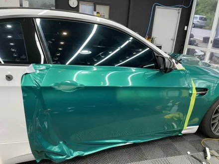 BMW E92 M3에이버리 다크그린펄 전체시공 / 창원,마산,경남