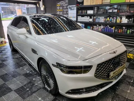 제네시스 G90 세차 대전시 동구 용전동 리플렉션 디테일링 광택 유리막코팅 / 대전 대덕구 비래동
