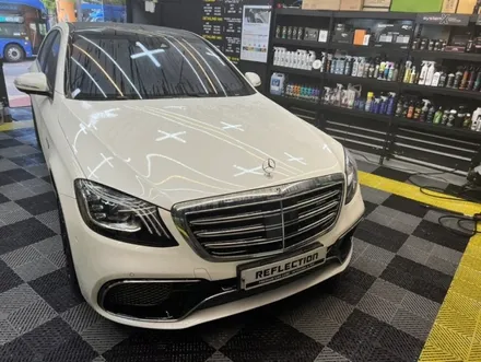 벤츠 S63 AMG 세차 대전시 동구 용전동 리플렉션 디테일링 광택 유리막 코팅 / 대전 동구