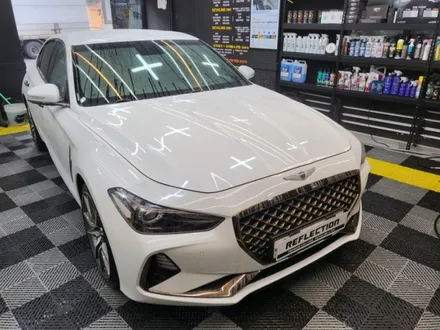 제네시스 G70 세차 대전시 동구 용전동 리플렉션 디테일링 광택 유리막코팅 / 대전 대덕구 비래동