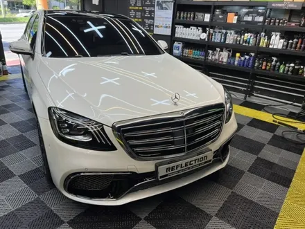 벤츠 S63 AMG 세차 대전시 동구 용전동 리플렉션 디테일링 광택 유리막 코팅 / 대전 동구