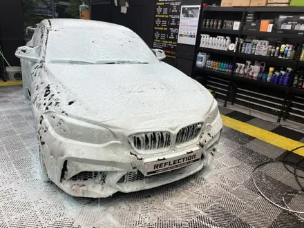 BMW M2 외부 세차 대전시 동구 용전동 리플렉션 디테일링 광택 유리막 코팅 / 대전 동구