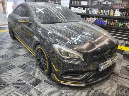 벤츠 CLA 45 AMG 세차 대전광역시 동구 용전동 리플렉션 디테일링 세차 광택 유리막코팅 / 대전 대덕구 비래동