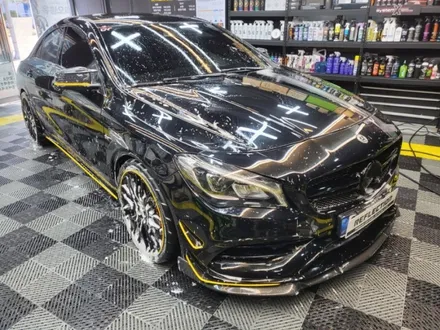 벤츠 CLA 45 AMG 세차 대전광역시 동구 용전동 리플렉션 디테일링 세차 광택 유리막코팅 / 대전 대덕구 비래동