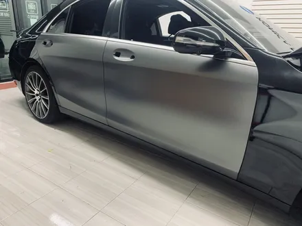 벤츠 s400 사틴그레이 전체랩핑*광주 루카드레스 / 광주 북구 삼각동