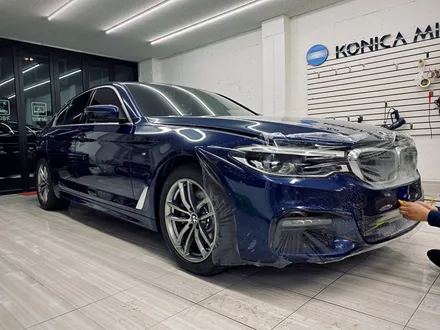 bmw 5 시리즈 후드&앞범퍼 ppf 시공 / 광주 북구 삼각동
