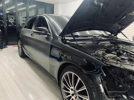벤츠 s400 사틴그레이 전체랩핑*광주 루카드레스 / 광주 북구 삼각동