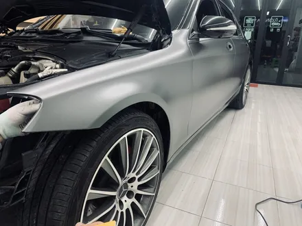 벤츠 s400 사틴그레이 전체랩핑*광주 루카드레스 / 광주 북구 삼각동