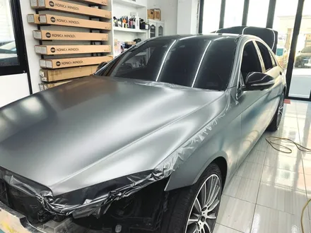 벤츠 s400 사틴그레이 전체랩핑*광주 루카드레스 / 광주 북구 삼각동