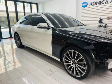 벤츠 s400 사틴그레이 전체랩핑*광주 루카드레스 / 광주 북구 삼각동