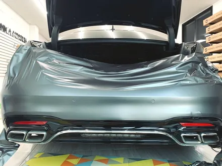 벤츠 s400 사틴그레이 전체랩핑*광주 루카드레스 / 광주 북구 삼각동