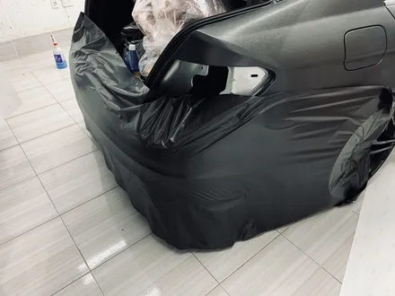 벤츠 c클래스 브러쉬드 블랙 전체랩핑 시공*광주 루카드레스 / 광주 북구 삼각동