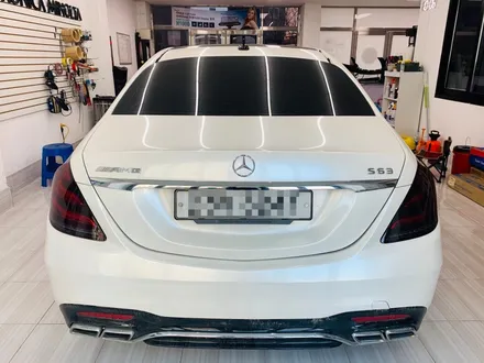 벤츠 s400 사틴그레이 전체랩핑*광주 루카드레스 / 광주 북구 삼각동