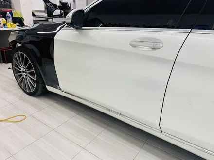 벤츠 s400 사틴그레이 전체랩핑*광주 루카드레스 / 광주 북구 삼각동