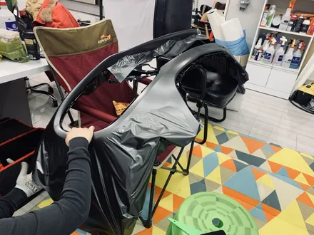 벤츠 s400 사틴그레이 전체랩핑*광주 루카드레스 / 광주 북구 삼각동