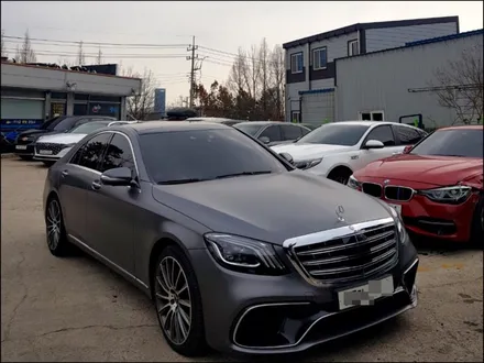 벤츠 s400 사틴그레이 전체랩핑*광주 루카드레스 / 광주 북구 삼각동