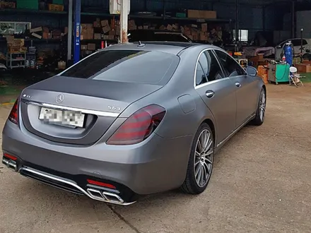 벤츠 s400 사틴그레이 전체랩핑*광주 루카드레스 / 광주 북구 삼각동