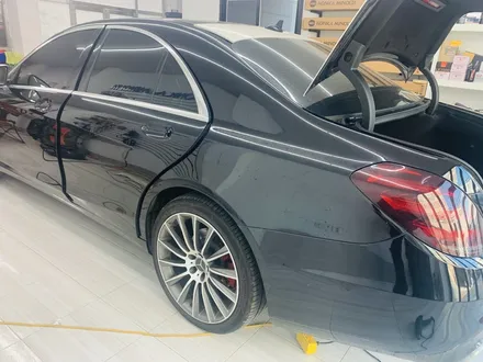 벤츠 s400 사틴그레이 전체랩핑*광주 루카드레스 / 광주 북구 삼각동