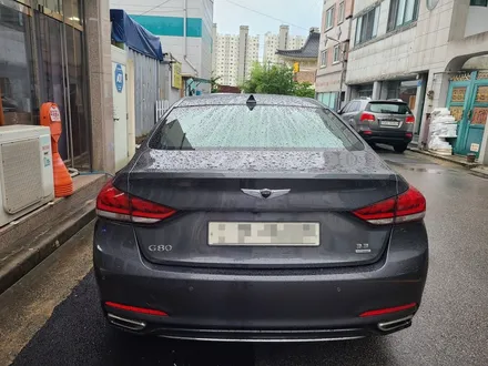 제네시스 G80 전체 썬팅,발수코팅,블랙박스 작업입니다. / 광주 북구 삼각동