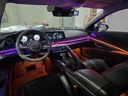 글로우모션 아반떼 CN7 순정 연동 무빙엠비언트가 무엇일까요?? 무빙엠비언트에 대한 모든것! / 대전 유성구 학하동