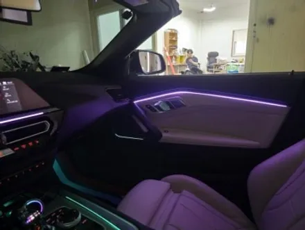 BMW Z4 순정 엠비언트 아쉽다면? 밝기·감성 200% 업 시공기 / 대전 유성구 학하동