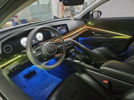 글로우모션 아반떼 CN7 순정 연동 무빙엠비언트가 무엇일까요?? 무빙엠비언트에 대한 모든것! / 대전 유성구 학하동