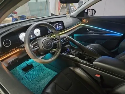 글로우모션 아반떼 CN7 순정 연동 무빙엠비언트가 무엇일까요?? 무빙엠비언트에 대한 모든것! / 대전 유성구 학하동