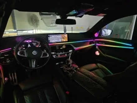 [공지] BMW G30 LCI 5시리즈 순정 엠비언트 라이트보다 더 예쁘게 바꾸는 방법 / 대전 유성구 학하동