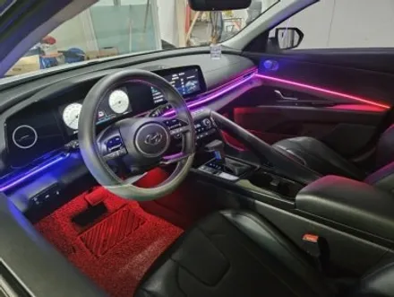 글로우모션 아반떼 CN7 순정 연동 무빙엠비언트가 무엇일까요?? 무빙엠비언트에 대한 모든것! / 대전 유성구 학하동