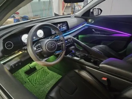 글로우모션 아반떼 CN7 순정 연동 무빙엠비언트가 무엇일까요?? 무빙엠비언트에 대한 모든것! / 대전 유성구 학하동