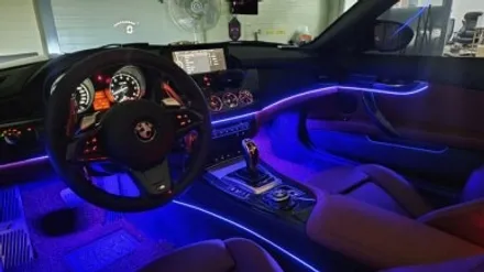 BMW Z4 E89 엠비언트 라이트 하셔야죠!~~ 오픈카는 엠비언트 필수!! / 대전 유성구 학하동