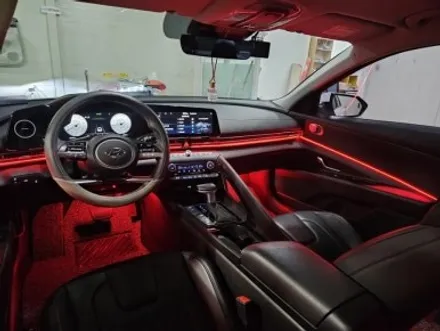 글로우모션 아반떼 CN7 순정 연동 무빙엠비언트가 무엇일까요?? 무빙엠비언트에 대한 모든것! / 대전 유성구 학하동