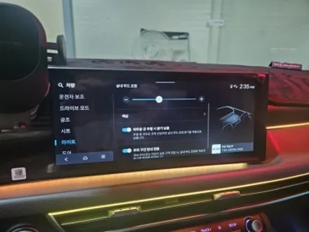 이 택시타자~! 쏘나타 디엣지 엠비언트 라이트로 기사님과 손님께 감성을 선물해드립니다 ^^ / 대전 유성구 학하동
