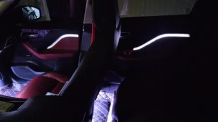 수입차 엠비언트 전문점은 다릅니다! 재규어 F페이스 엠비언트 라이트 시공했습니다~ 퀄리티가 장난 아닙니다 / 대전 유성구 학하동