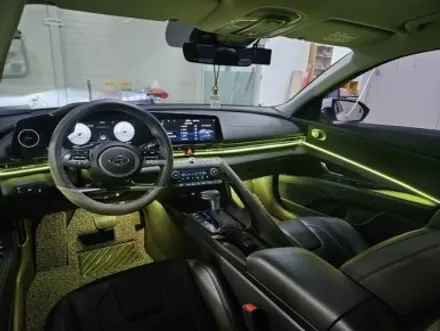 글로우모션 아반떼 CN7 순정 연동 무빙엠비언트가 무엇일까요?? 무빙엠비언트에 대한 모든것! / 대전 유성구 학하동