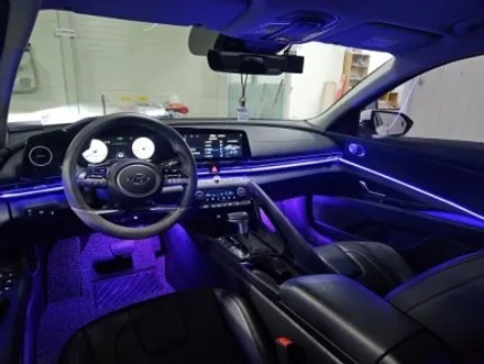 글로우모션 아반떼 CN7 순정 연동 무빙엠비언트가 무엇일까요?? 무빙엠비언트에 대한 모든것! / 대전 유성구 학하동