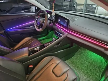 글로우모션 아반떼 CN7 순정 연동 무빙엠비언트가 무엇일까요?? 무빙엠비언트에 대한 모든것! / 대전 유성구 학하동