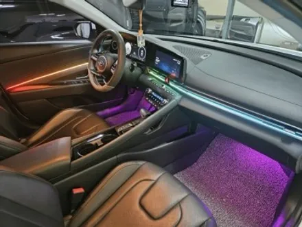 글로우모션 아반떼 CN7 순정 연동 무빙엠비언트가 무엇일까요?? 무빙엠비언트에 대한 모든것! / 대전 유성구 학하동