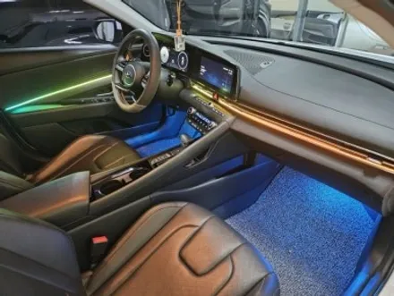 글로우모션 아반떼 CN7 순정 연동 무빙엠비언트가 무엇일까요?? 무빙엠비언트에 대한 모든것! / 대전 유성구 학하동