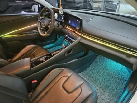 글로우모션 아반떼 CN7 순정 연동 무빙엠비언트가 무엇일까요?? 무빙엠비언트에 대한 모든것! / 대전 유성구 학하동