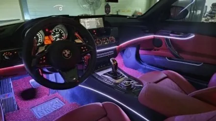 BMW Z4 E89 엠비언트 라이트 하셔야죠!~~ 오픈카는 엠비언트 필수!! / 대전 유성구 학하동