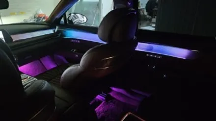 G90 신형 엠비언트 라이트 튜닝~ 국내 최초로 적용한 순정연동으로~ S클래스 처럼 무빙으로 해봅시다!~ / 대전 유성구 학하동