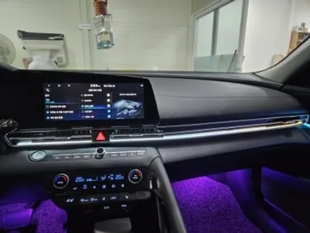 글로우모션 아반떼 CN7 순정 연동 무빙엠비언트가 무엇일까요?? 무빙엠비언트에 대한 모든것! / 대전 유성구 학하동