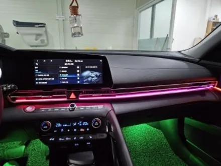 글로우모션 아반떼 CN7 순정 연동 무빙엠비언트가 무엇일까요?? 무빙엠비언트에 대한 모든것! / 대전 유성구 학하동