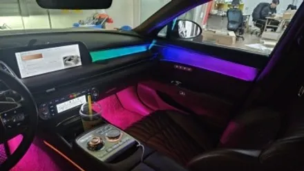 G90 신형 엠비언트 라이트 튜닝~ 국내 최초로 적용한 순정연동으로~ S클래스 처럼 무빙으로 해봅시다!~ / 대전 유성구 학하동